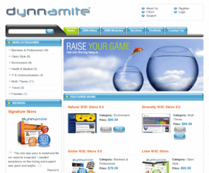 dnnbuild.com: DyNNamite ¦¦ DotNetNuke (DNN) Skins & DotNetNuke (DNN) Modules ¦¦ Wordpress Themes ¦¦ Joomla Themes ¦¦ Drupal Themes
The team at DyNNamite are DotNetNuke (DNN) specialists providing services including DNN module development, skins and hosting.