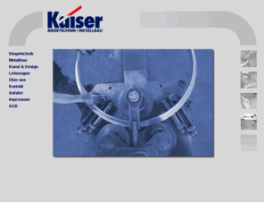 kaiser-biegetechnik.com: Kaiser Biegetechnik & Metallbau - Heilbronn - Wir haben den Bogen raus
Kaiser Biegetechnik & Metallbau - Heilbronn - Wir haben den Bogen raus!