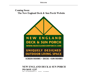 nedeckandsunporch.com: New England Deck and Sun Porch Landing Page
New England Deck and Sun Porch Landing Page
