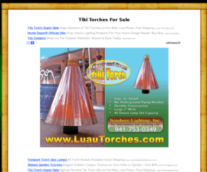 tikitorchesforsale.com: Tiki Torches For Sale
Tiki Torches For Sale