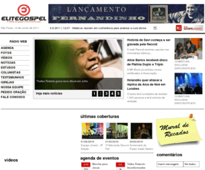 elitegospel.com: Elite Gospel
Notícias gospel, evangélicas, mundo cristão, musica gospel, rede gospelminas