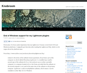 knobroom.com: Knobroom | Lightroom 3 plugin for MIDI controllers
