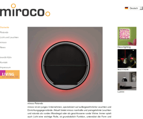 miroco.com: miroco Design
miroco Möbel mit Persönlichkeit Emotionale Einrichtungsgegenstände, Design, rotondo runder Wandschrank, Leuchten und Lichtkomponenten