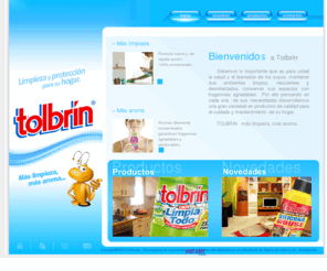 tolbrin.com: tolbrin inicio
tolbrin, limpieza, aroma, limpiador, cera, limpia, hormiga, brillo, silicona, aromatizante,