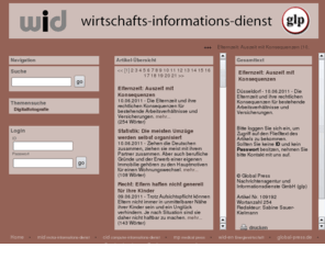 wirtschafts-informations-dienst.com: Global Press Nachrichtenagentur und Informationsdienste
