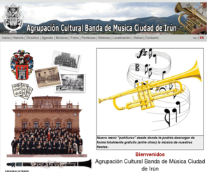 bandairun.com: Agrupación Cultural Banda de Música Ciudad de Irún -
Diseño exclusivo de páginas Web a precios razonables para clientes de todo el mundo