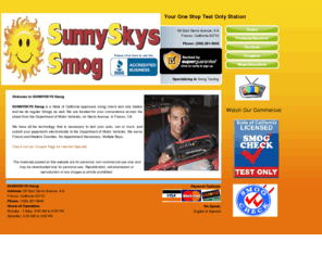 sunnyskyssmog.com:   Smog Check Test - Fresno, CA - SUNNYSKYS Smog
SUNNYSKYS Smog provides smog check test services in Fresno, CA.