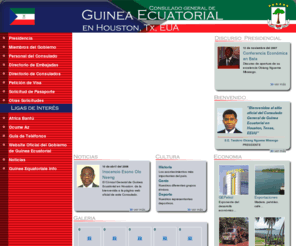 egconsulatehou.com: Repblica de Guinea Ecuatorial
Bienvenidos al Website Oficial del Consulado General de la Repblica de Guinea Ecuatorial en Houston, TX, EEUU.