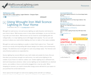 wallsconcelighting.com: Wall Sconce Lighting Information
Information about Wall Sconce Lighting