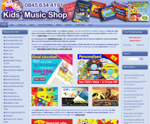 kidscdsandtapes.com: Kids Songs  Kids Music Tunes  Kids Music Shop, UK
A huge range of Kids Songs and Kids Music Tunes.  Kids Music Shop, for the best choice of gifts for kids.  From Kids Music CDs, Personalised CDs, Personalised books, DVDs to children's tapes