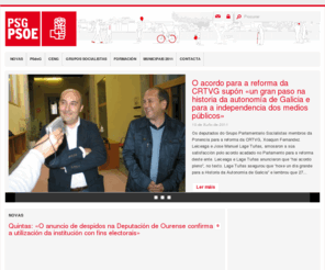 psdeg-psoe.org: PSdeG-PSOE
Páxina web do Partido Socialista de Galicia
