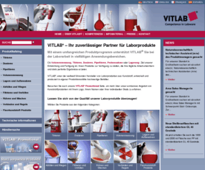 vitlab.com: HOME | VITLAB  - Premium Laborprodukte
Vitlab bietet Laborprodukte zur Volumenmessung, Probennahme, Lagerung,  oder allgemeine Laborhilfsmittel wie Pipetten, Büretten, Trichter, Messschaufeln, Pinzetten, Pinzetten, Laborflaschen, Rundkolben.