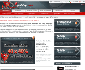xpell.net: Professionelle Swish Templates, Flash Templates, SwishMAX Templates sowie Swish Homepagevorlagen
Innovative Swish Templates und Flash Templates sowie moderne Homepagevorlagen zu moderaten Preisen