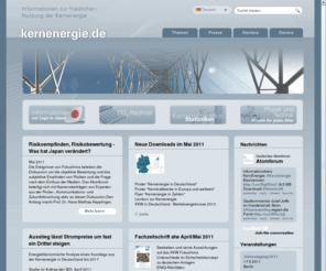 endlagerung.info: Startseite | kernenergie.de | Informationen zu Kernenergie, Atomenergie, Kernkraft, Atomkraft
Kernenergie, Atomenergie