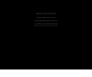 mayalin-studio.biz: MAYA LIN STUDIO
Artist and architect Maya Lin
