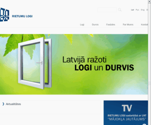 rlogi.com: Latvijā ražoti logi un durvis: Rietumu Logi
