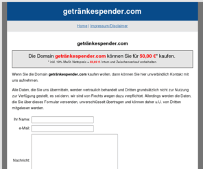 xn--getrnkespender-8hb.com: getränkespender.com - Wichtige Getränkespender - Webseiten
