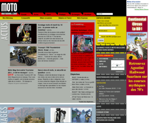 faitesdelamoto.net: Moto Mag : actu, essais moto et scooter, occasions
Les essais motos et scooter, les occasions, l'actu (vidéos, défense de la moto, nouveautés, sport), la cote moto, le guide pour bien s'équiper (casques, pneus,...).