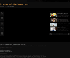 formationedit.com: Formation an Editing Laboratory

