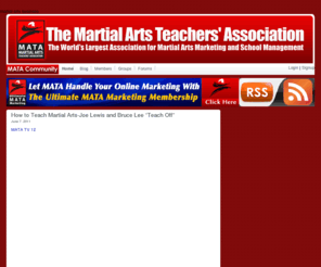 martialartsteachers.com: Low Cost Martial Arts Marketing, Martial Arts Business, & Martial Arts Insurance Info
Martial Arts Teachers Association provides martial arts school owners with martial arts marketing, martial arts management, martial arts business systems