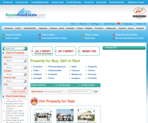 realtykerala.com: KeralaRealEstate, Kerala property, Kerala properties, Kerala land, Villas in Ernakulam,  Flats in Ernakulam
kerala real estateKerala has rightly earned the sobriquet ‘God’s Own Country’ for many reasons but mainly on account of its natural lush green settings and scenic landscape. The State has also attained a unique status on account of making it to the list of the top must-see global destinations.