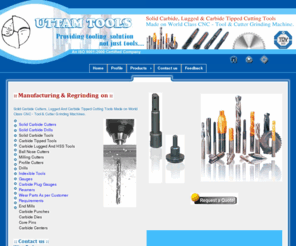 uttamtools.com: Solid Carbide Cutters, Lugged & Carbide Tipped Cutting Tools, Solid Carbide Drills, Solid Carbide Tools, Carbide Tipped Tools, India
Solid Carbide Cutters, Lugged & Carbide Tipped Cutting Tools, Solid Carbide Cutters, Solid Carbide Drills, Solid Carbide Tools, Carbide Tipped Tools, India