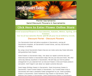 floristssacramento.com: Send Discount Flowers in Sacramento
Shop for discount flowers at our discount flower stores. Find beautiful flowers and gifts at affordable prices at our discount florist stores. Our flower shop delivers flowers in any city in the United States. Find discount prices on flowers during special holidays.