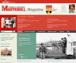 maryknollmagazine.org: Maryknoll Magazine
Maryknoll Magazine