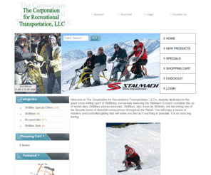 recreationaltransportation.com: SkiBikes from The Corporation for Recreational Transportation, LLC.  Ski like a cyclist on a skibike.  Skibikes are also known as skibobs, snow bikes, and slope cycles.  We exclusively feature the Stalmach Groups complete line up of world class SkiBikes.
