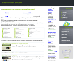 referencement-annuaire.net: Référencement annuaire
Annuaire et referencement generaliste gratuit lien en dur et service webmaster 