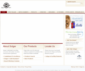 solgar.com: Vitamins - Supplements - Herbs - Healthy Living - Solgar
Browse our catalog of vitamins, herbs, supplements and more. We offer products of all kinds - kosher, vegetarian, and halal. Improve the quality of your life with our health and wellness products!