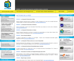 souvenir-picture.com: KDOBOX, oportunidad de franquicias explotables desde el domicilio
Ideas de Franquicias explotables desde su domicilio. Únete a una red joven y dinámica. Bajos gastos fijos. Rápido retorno de la inversión. Cree un entorno agradable.