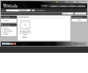 ddcomponents.com: Double D Mods
My Store