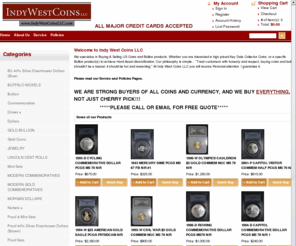 indywestcoinsllc.com: Indy West Coins LLC Home Page
Indy West Coins LLC