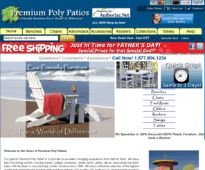 recycled-poly-lumber-furniture.com: Polywood Furniture Store * Buy Polywood Outdoor Furniture * Poly-wood
Poly-Lumber-Furniture >  Online Polywood Furniture Store providing Cheap Polywood Outdoor Furniture, Outdoor Patio Furniture, Outdoor Wood Furniture.