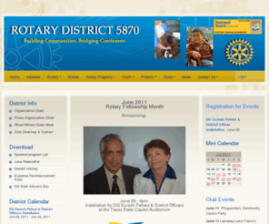 rotary5870.org: District 5870
Rotary District 5870. Powered by ClubRunner.
