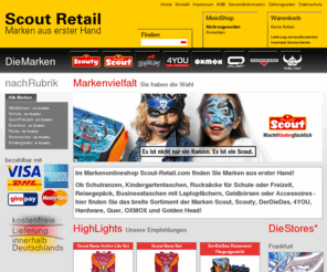 scout-retail.com: Home | Scout Retail
Scout Retail - Marken aus erster Hand