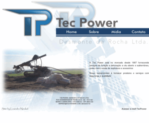 tecpowerbr.com: Tec Power - Desmonte de Rocha Ltda.
