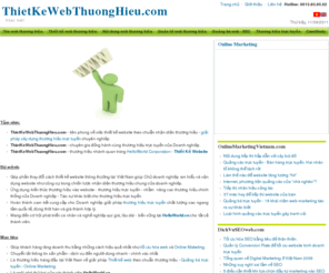 thietkewebthuonghieu.com: Giới thiệu 'ThietKeWebThuongHieu.com'
Thiết kế web thương hiệu - Không đơn thuần là website, mà còn là cả một thương hiệu.