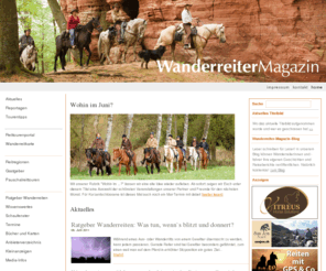 unterwegs-mit-pferden.net: Das Online-Magazin rund um`s Wanderreiten
Aktuelle Nachrichten rund um`s Wanderreiten, Ausreiten, den Reiturlaub und die Freizeit mit Pferden