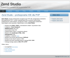 zend-studio.pl: Zend Studio: Info
