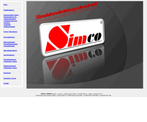 fahrsimulation.info: Simulatoren: Fahrsimulatoren | Flugsimulatoren | Motorradsimulator | Vermietung |
Fahrradsimulator | Rennsimulatoren | Formel 1 Simulatoren | Fahrsimulation | Simco |
Fahrsimulation
Rennsimulatoren, Formel 1 Simulatoren, Fahrsimulatoren,Fahrsimulation,Flugsimulatoren Torwand, Moderation, Moderatoren, technische Betreuung, Transport und Zubehr