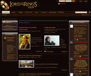 lordoftheringsfan.com: Lord of The Rings Fan - The Front Page
vBulletin 4.0 Publishing Suite with CMS