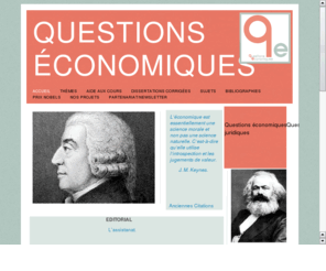 questions-economiques.com: questions conomiques
site pour mieux connatre l conomie