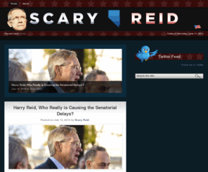 scaryreid.com: Scary Reid - Senator Harry Reid, Nevada
How scary is Harry Reid, let's all take a look at what Harry has done to Nevada, not for it.