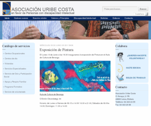 uribecosta.org: Asociación Uribe Costa
Asociación Uribe Costa. En favor de personas con discapacidad intelectual.