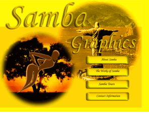 sambagraphics.com: Samba Graphics
samba graphics is a multimedia design service that specializes in creating marketing materials for the tourism industry