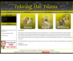 tekirdaghaliyikama.net: TEKİRDAĞ HALI YIKAMA
Tekirdağ Halı Yıkama Kurumsal Websitesi