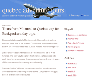 quebecadventuretours.com: Quebec Adventure Tours
