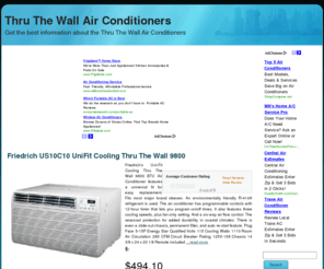 thruthewallairconditioners.com: Thru The Wall Air Conditioners
Looking for a Thru The Wall Air Conditioners? Find all the best reviews, prices and information right here.